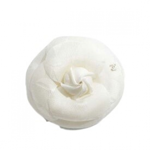  シャネルカメリア モチーフ ブローチ