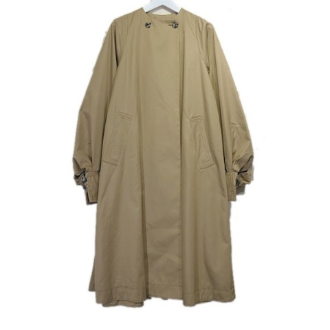 ELIN エリン Chino trench coat ノーカラーコート 