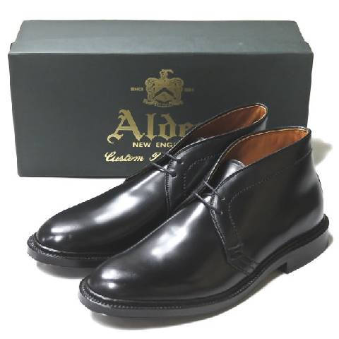 ALDEN オールデン x Leather Soul  レザーソウル 別注 シェルコードバン チャッカブーツ