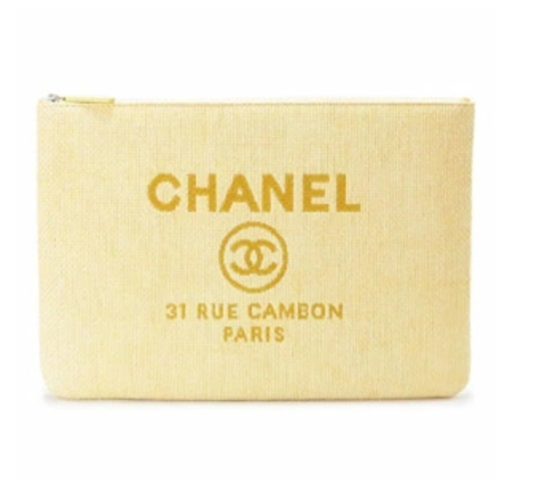 CHANEL シャネル ドーヴィル クラッチバッグ 