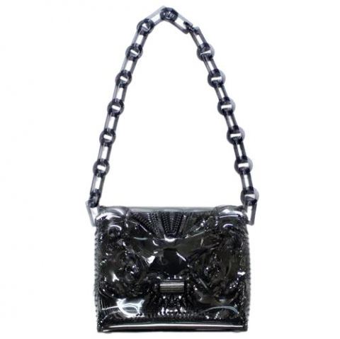 Mame Kurogouchi マメクロゴウチ 2019 PVCロングチェーン バッグ Vinyl Chloride Long Chain Bag