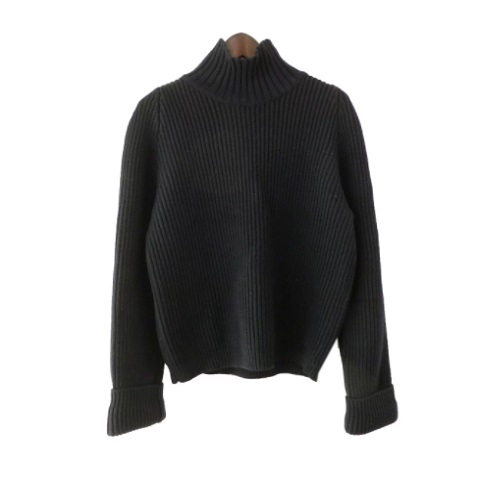 STUDIO NICHOLSON スタジオニコルソン SHORT TURTLENECK RIB SWEATER タートルネックセーター