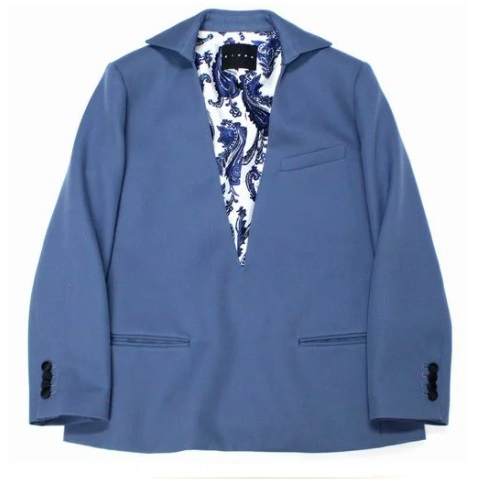 CINOH チノ 2019AW V NECK PULLOVER JACKET Vネックプルオーバー ジャケット 