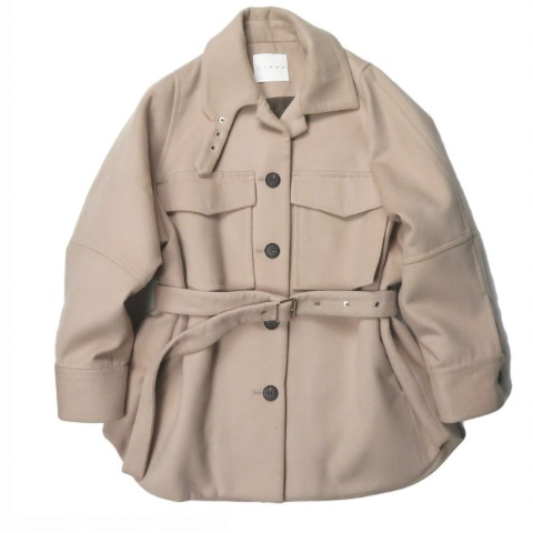 CINOH チノ 2019AW W Face Big Pocket Jacket ダブルフェイスビッグポケットジャケット