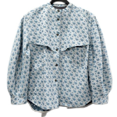 IRENE アイレネ 2020AW Flower JQD Shirt Jacket フラワージャカードジャケット
