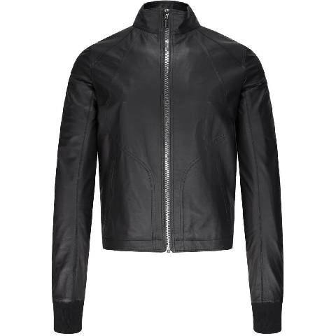 Rick Owens リックオウエンス Intarsia Leather Jacket2021SS レザージャケット