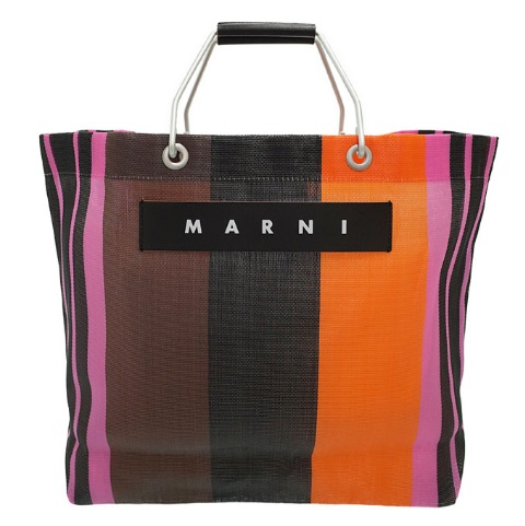 MARNI  マルニ  フラワーカフェ ショッピングバッグ