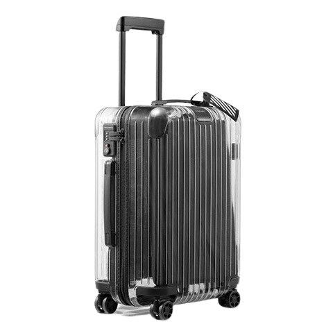 オフホワイト×RIMOWA リモワ スケルトンスーツケース キャリーバッグ