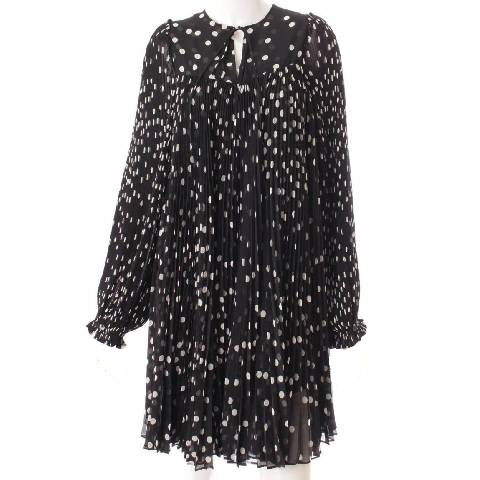 Stella McCartney ステラマッカートニー 2019 Mini Dress ドット柄 プリーツ ワンピース 