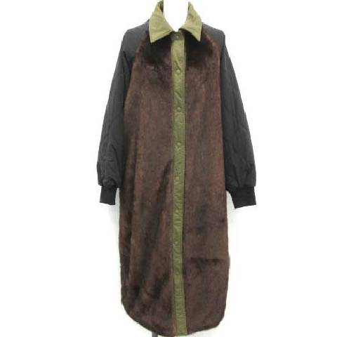 LEINWANDE ラインヴァンド 2020AW フェイクファーコート