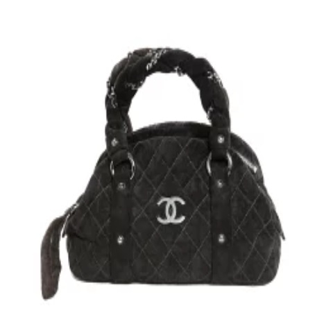 CHANEL シャネル バブルキルト ハンドバッグ